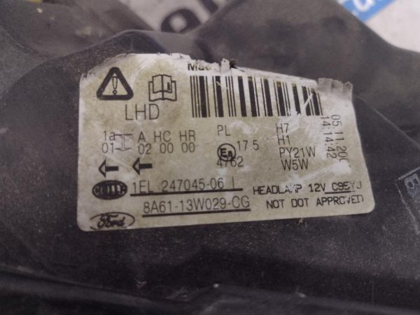 Faro Anteriore Destro Ford Fiesta 2008 – 2013