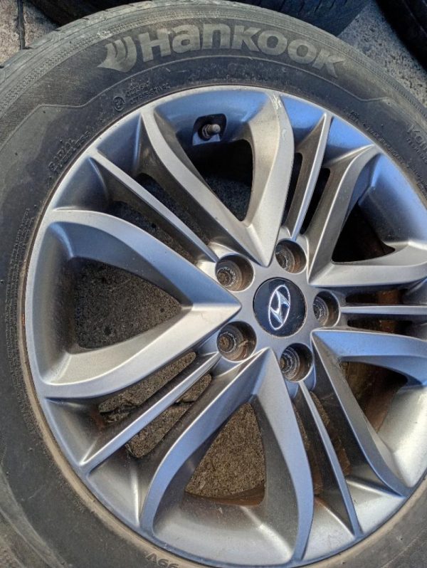 N° 4 Cerchi in Lega R17 Hyundai ix35 2009 – 2013