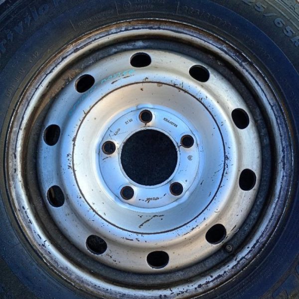N° 4 Cerchi in Ferro con gomme R16C Renault Master 2014 – 2020