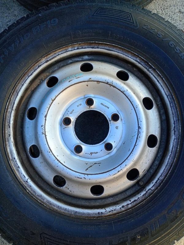 N° 4 Cerchi in Ferro con gomme R16C Renault Master 2014 – 2020