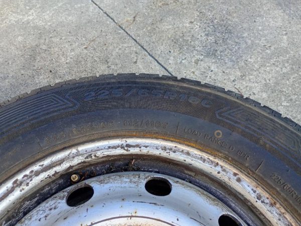 N° 4 Cerchi in Ferro con gomme R16C Renault Master 2014 – 2020