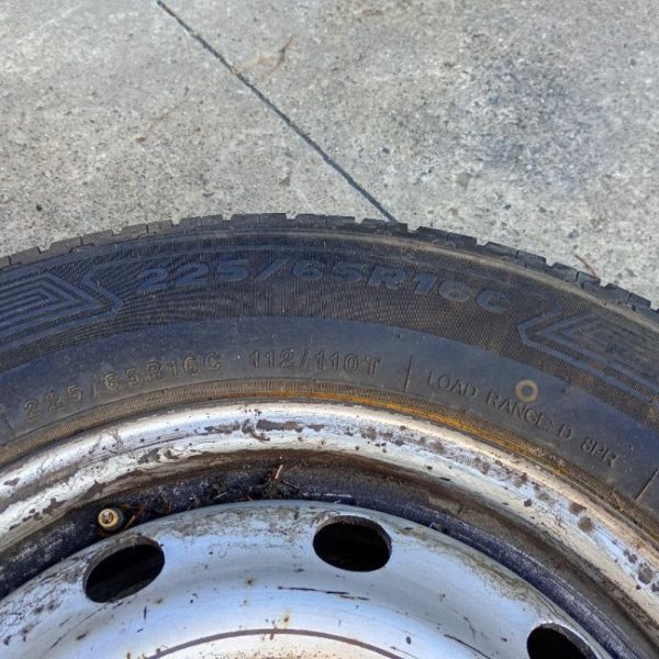 N° 4 Cerchi in Ferro con gomme R16C Renault Master 2014 – 2020