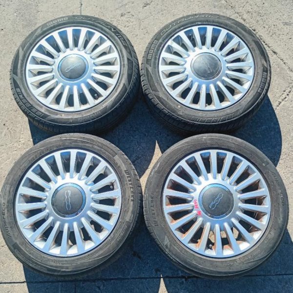 N° 4 Cerchi in Lega R15 Fiat 500 2007 – 2015