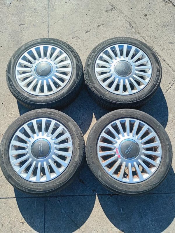 N° 4 Cerchi in Lega R15 Fiat 500 2007 – 2015