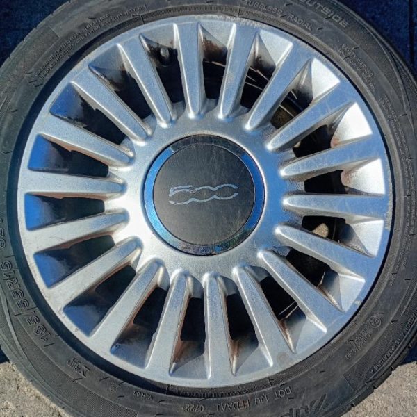 N° 4 Cerchi in Lega R15 Fiat 500 2007 – 2015