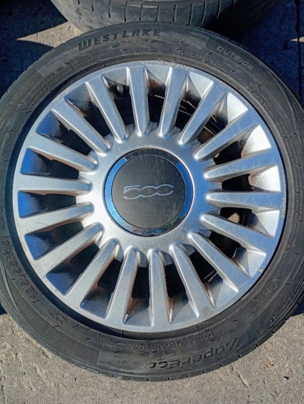 N° 4 Cerchi in Lega R15 Fiat 500 2007 – 2015