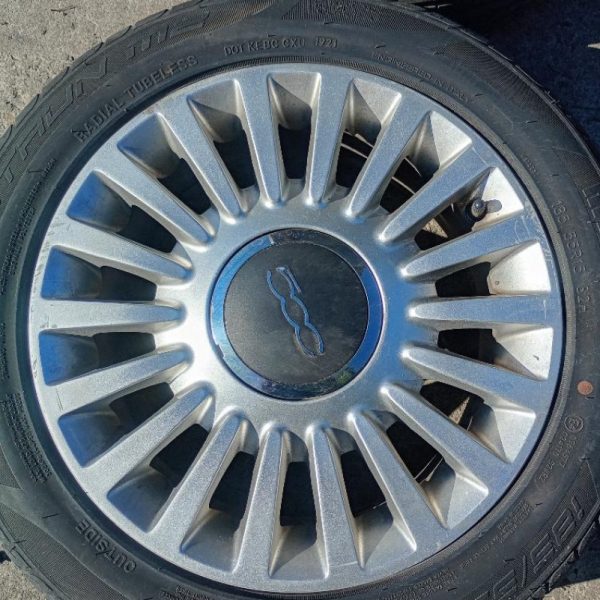 N° 4 Cerchi in Lega R15 Fiat 500 2007 – 2015