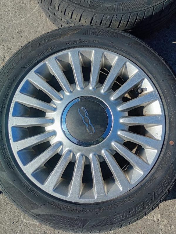 N° 4 Cerchi in Lega R15 Fiat 500 2007 – 2015