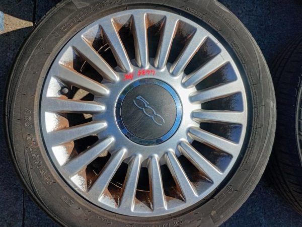 N° 4 Cerchi in Lega R15 Fiat 500 2007 – 2015