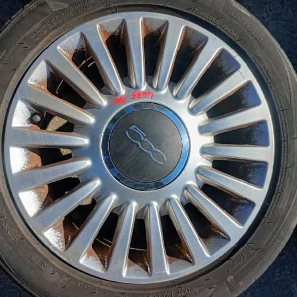 N° 4 Cerchi in Lega R15 Fiat 500 2007 – 2015