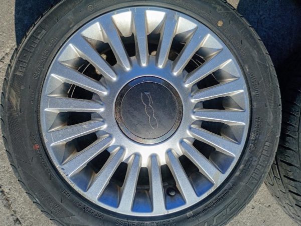 N° 4 Cerchi in Lega R15 Fiat 500 2007 – 2015