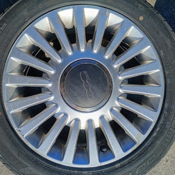 N° 4 Cerchi in Lega R15 Fiat 500 2007 – 2015