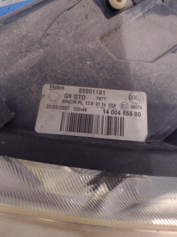 Faro Anteriore Sinistro Fiat Scudo 2007 – 2016