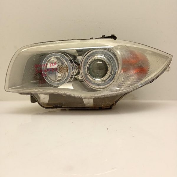 Faro / Fanale / Proiettore Anteriore Sinistro Lenticolare (non originale) BMW Serie 1 2004 – 2012