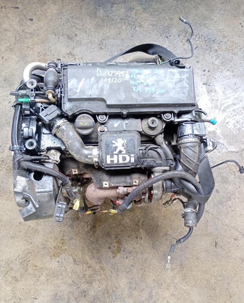 Motore Peugeot 206 Km 155.000 1.4 HDI  50Kw 68Cv  2002 – 2009