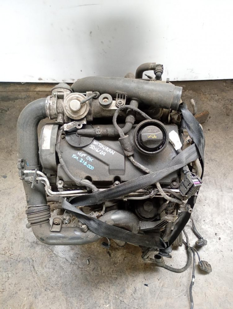 Motore Volkswagen Touran Km 216.000 1.9 TDI Diesel – 77Kw – 105Cv  2003 – 2006