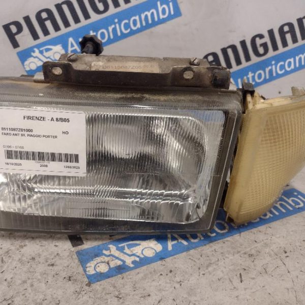 Faro / Fanale / Proiettore Piaggio Porter Sinistro 2008