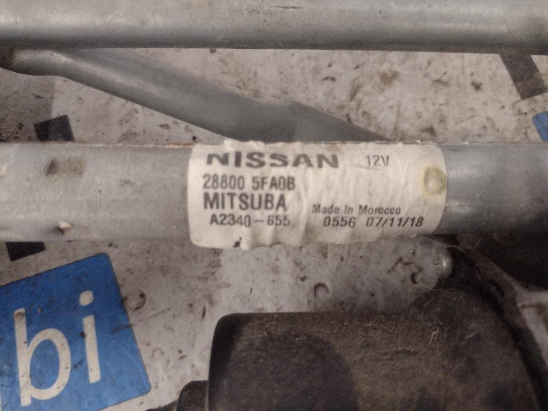 Motorino Tergi Anteriore Nissan Micra 2019
