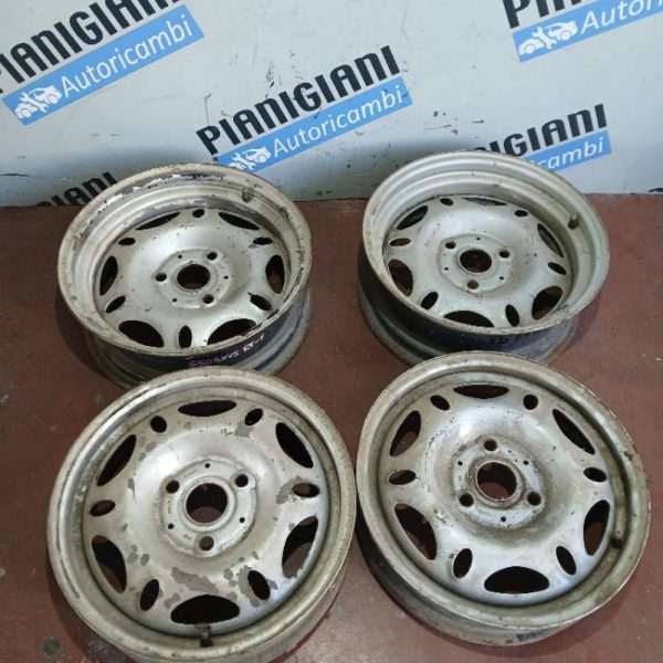 4 Cerchi in ferro Smart ForTwo