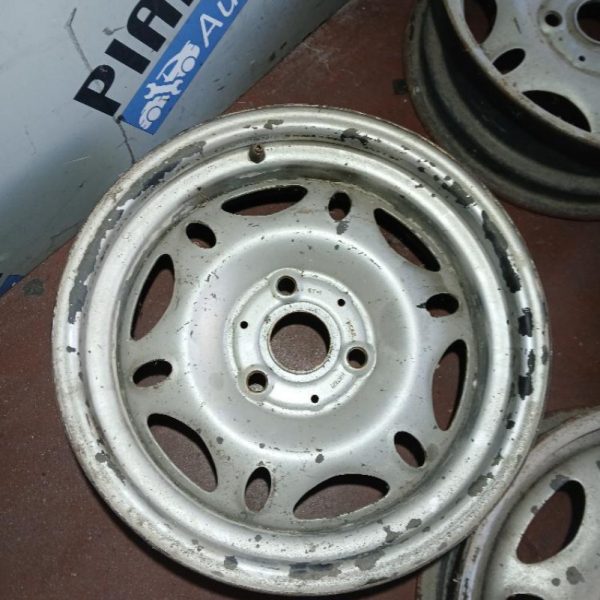 4 Cerchi in ferro Smart ForTwo