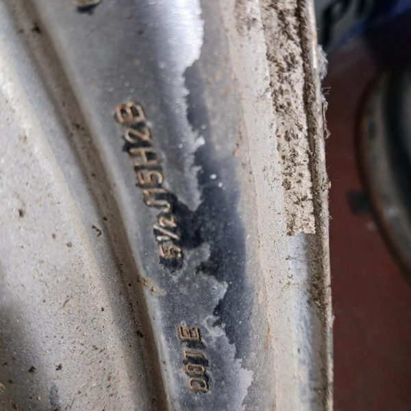 4 Cerchi in ferro Smart ForTwo