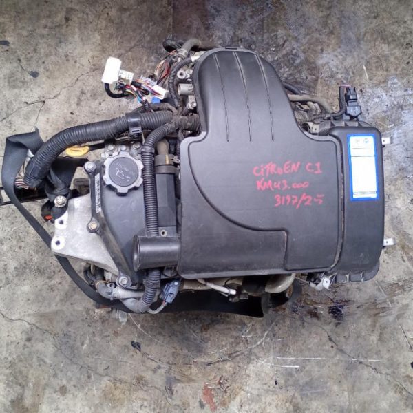 Motore Citroen C1 (2008-2012) 1.0 50 KW 1KR 43.000 KM