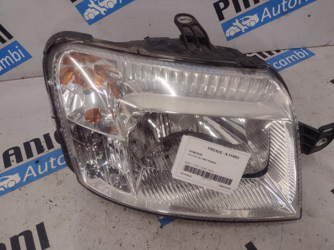 Proiettore / Faro Anteriore Destro Fiat Panda 2009