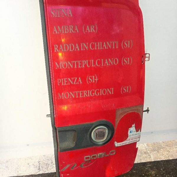 Portello / Battente Posteriore Destro Fiat Doblò 2009 – 2015