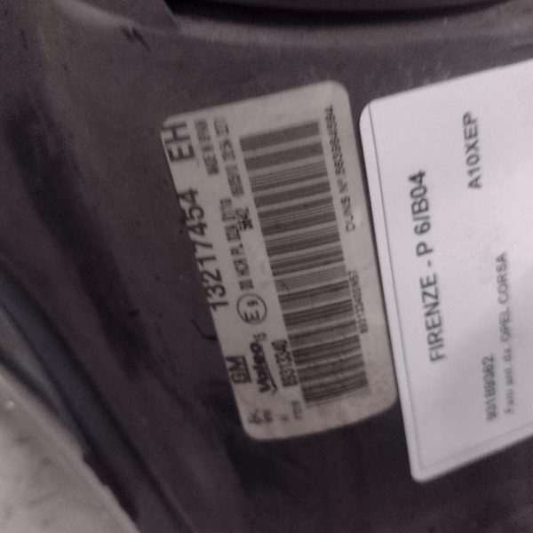 Faro / Proiettore Anteriore Destro Opel corsa D