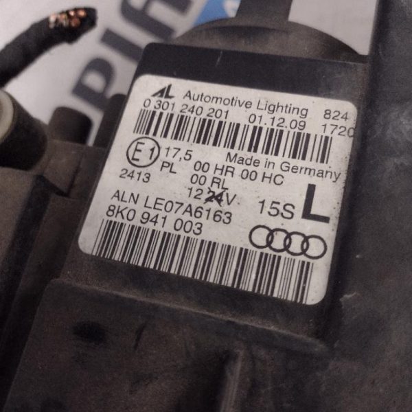 Proiettore Anteriore / Faro Anteriore Sinistro Audi A4 2007 – 2011
