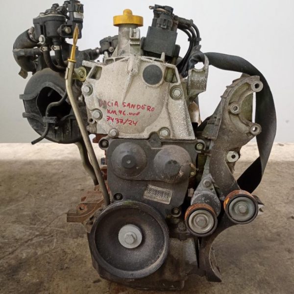 Motore Dacia Sandero (2008-2012) 1.6 64 KW K7MF7 96.000 KM