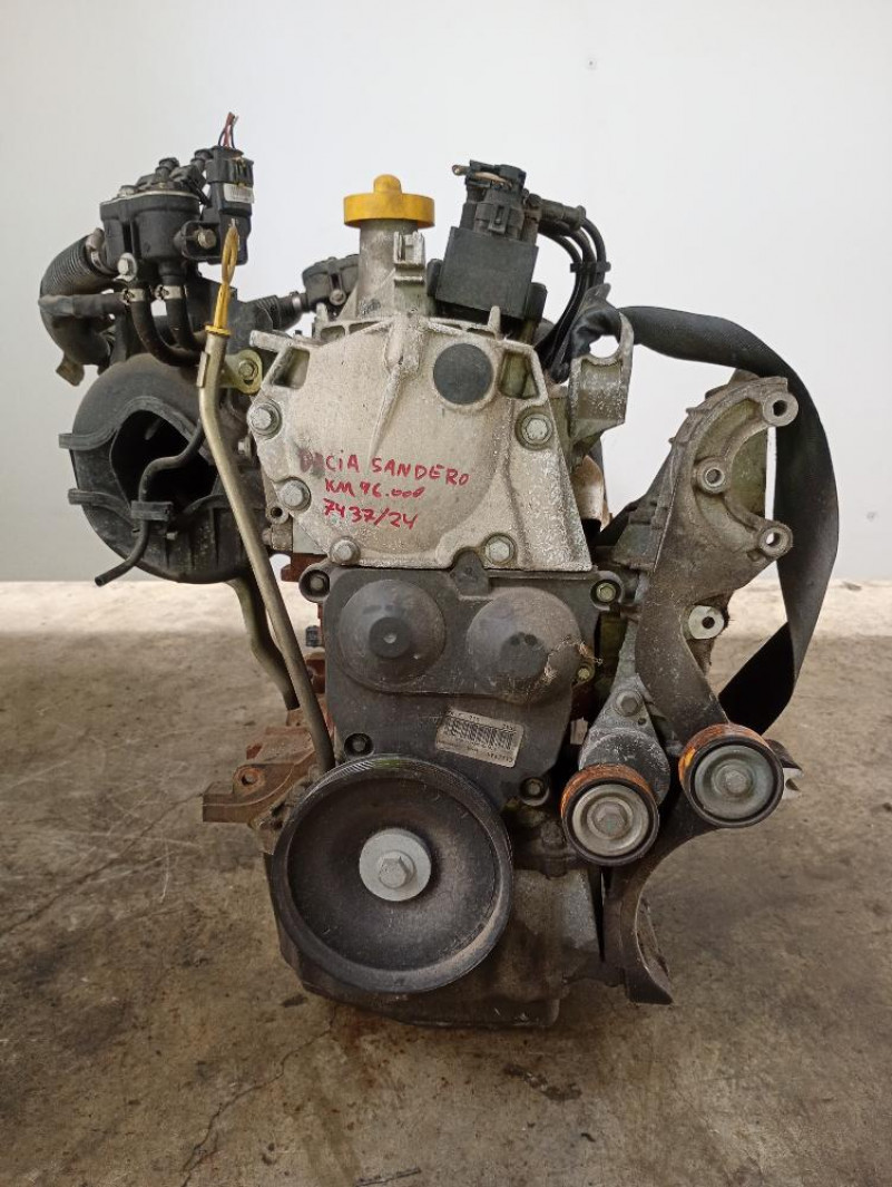 Motore Dacia Sandero (2008-2012) 1.6 64 KW K7MF7 96.000 KM
