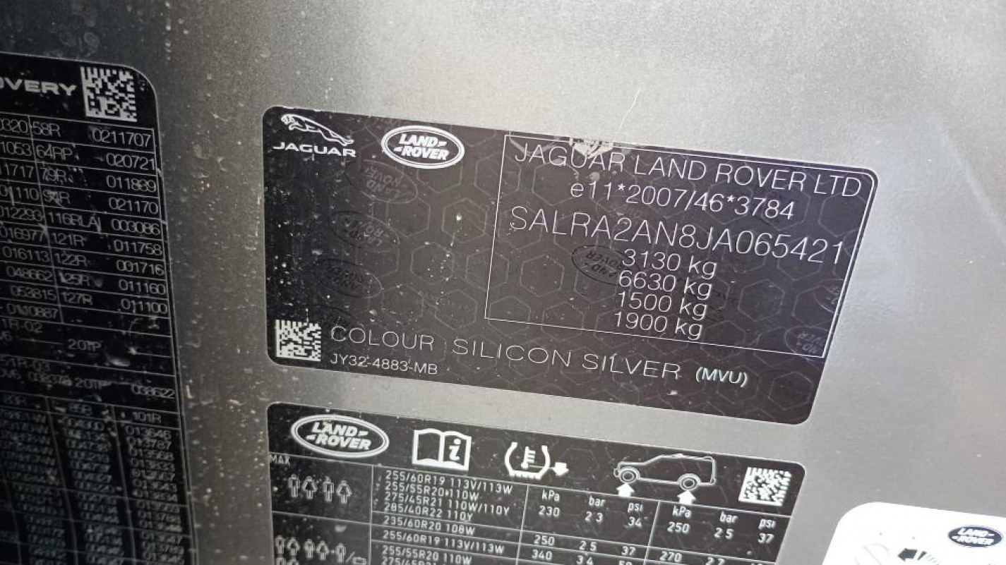 Land Rover Discovery 5° Serie Anno 2018 | Veicolo Intero | SOLO PER RICAMBI