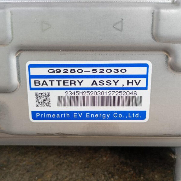 Batteria Alta Tensione Toyota Yaris 1.5 Hybrid 55 KW 1NZFXE 2011 – 2014