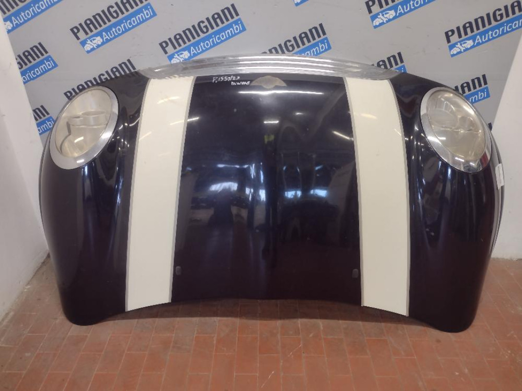 Cofano con fari anteriori Mini One 2004