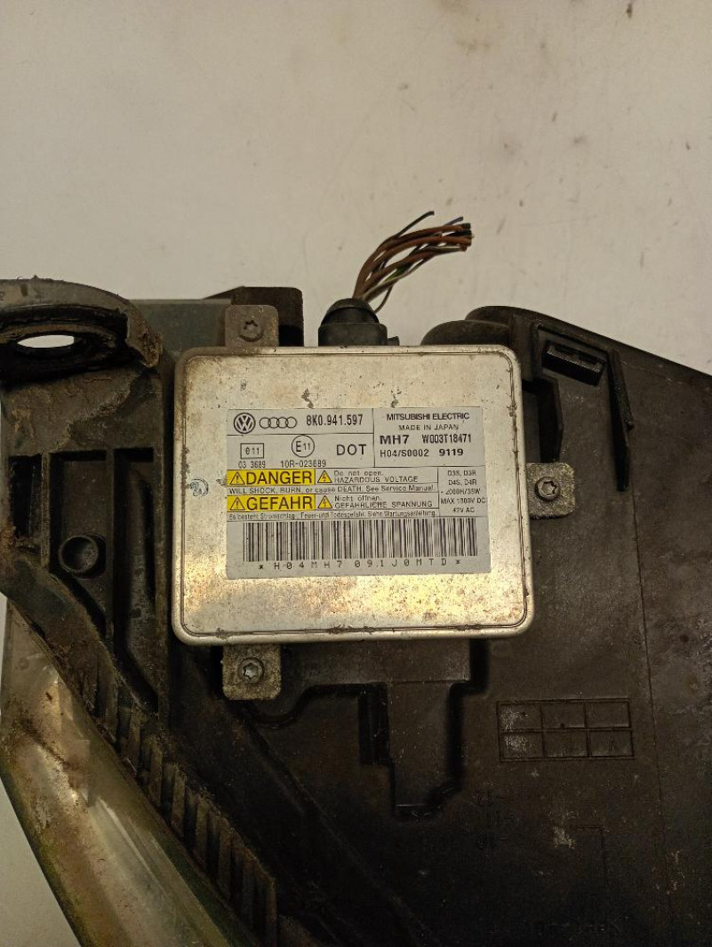 Faro / Fanale / Proiettore Anteriore Sinistro XENON Audi A6 2008 – 2011