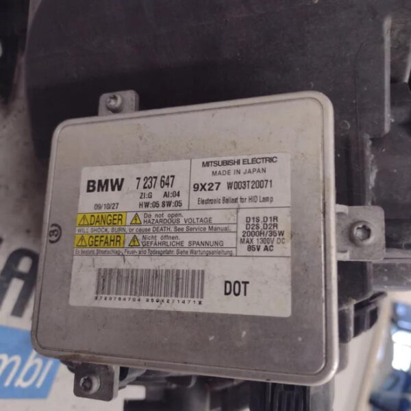 Proiettore / Faro Anteriore Sinistro Xenon Bmw Serie 3 2008