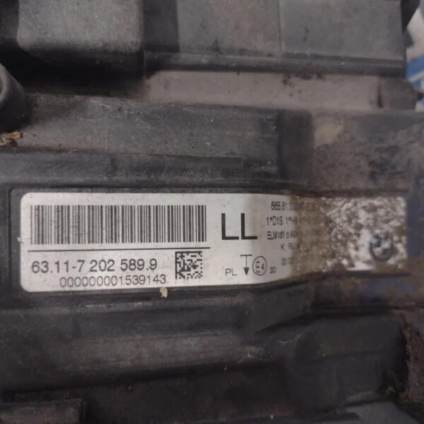 Proiettore / Faro Anteriore Sinistro Xenon Bmw Serie 3 2008