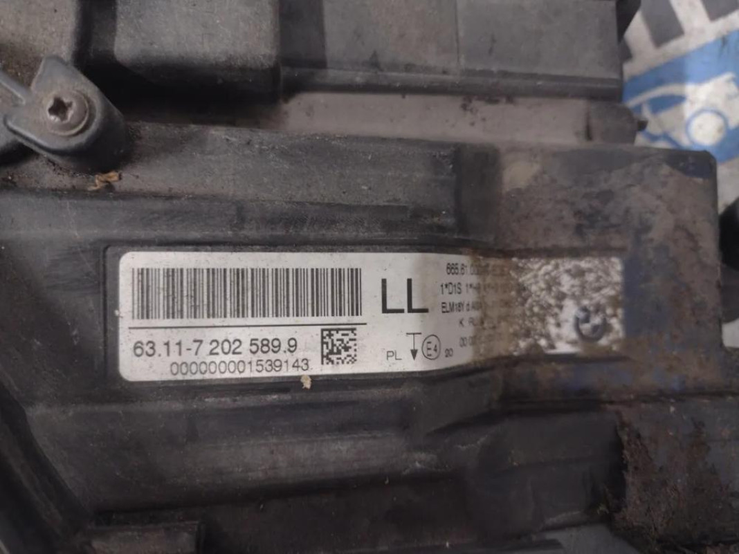 Proiettore / Faro Anteriore Sinistro Xenon Bmw Serie 3 2008