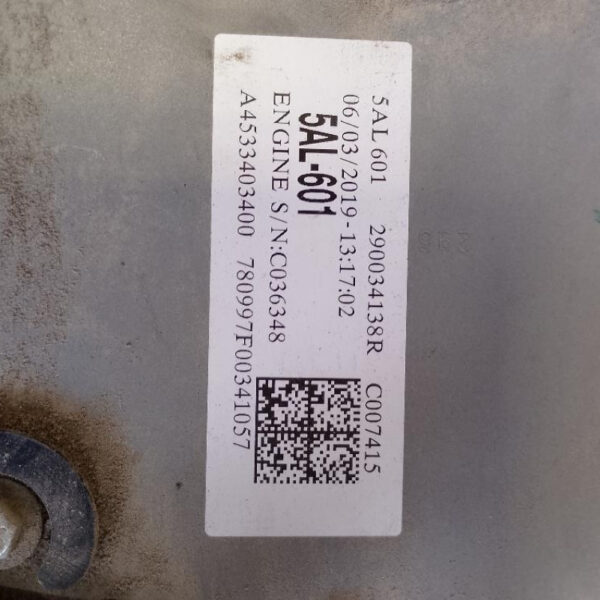 Motore Smart ForFour Eq SAL 60 Elettrico 41.700 Km