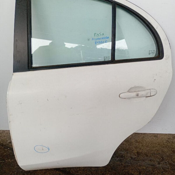 Porta / Portiera Posteriore Sinistra Nissan Micra K13 Restyling 2013 – 2016