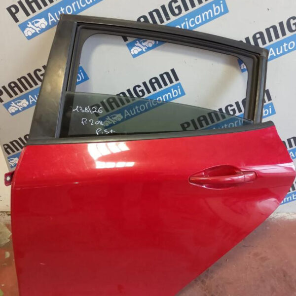 Porta / Portiera Posteriore Sinistra Peugeot 208 2015 – 2020