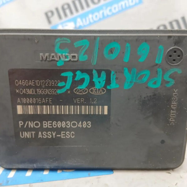 Pompa / Aggregato Abs  Kia Sportage 2014 – 2016