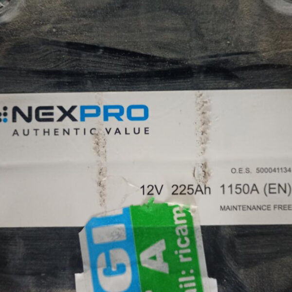 Batteria NEXPRO 12V 225Ah 1150A (EN)