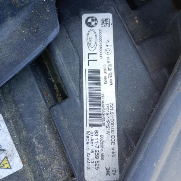 BMW Serie 3 F31 SW Anno 2015 | Veicolo Intero | SOLO PER RICAMBI