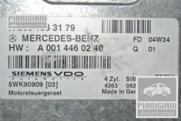 Centralina Motore Mercedes Classe A W169 266940