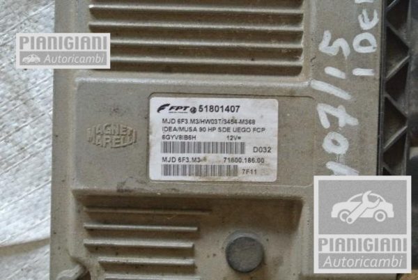 Centralina Motore | Fiat Idea Su 188A9000