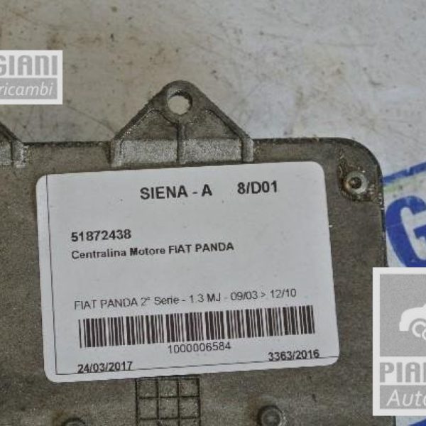 Centralina Motore | Fiat Panda 1.3 MJT 188A8000