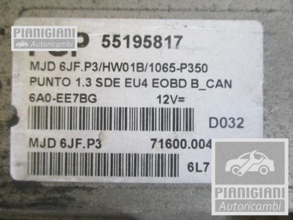 Centralina Motore | Fiat Punto 188A9000