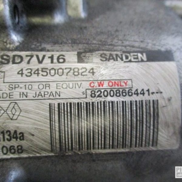 Compressore Aria Condizionata Dacia Sandero K7JA7 1.4 CC